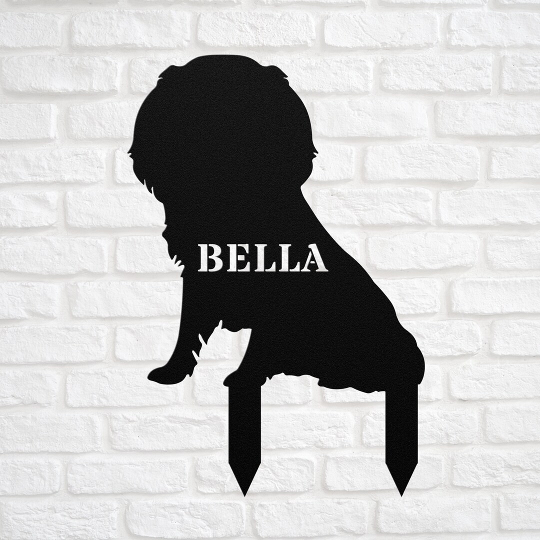 Cavalier King Charles Spaniel Yard Statue Dog Memorial Wind Chime ...