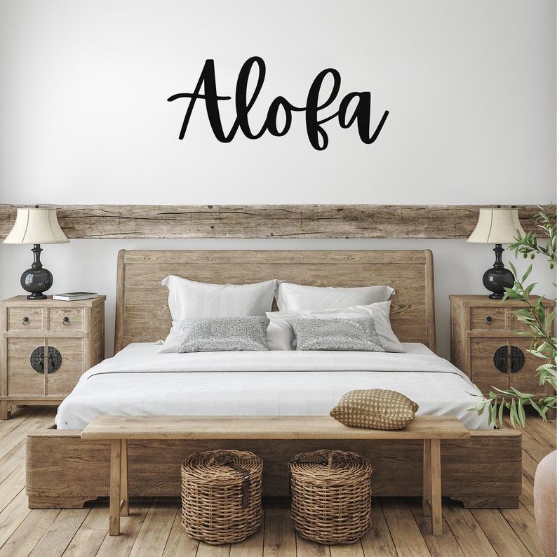 Samoan Love Sign Wall Art Alofa Plaque Gift for Samoan Native Front ...