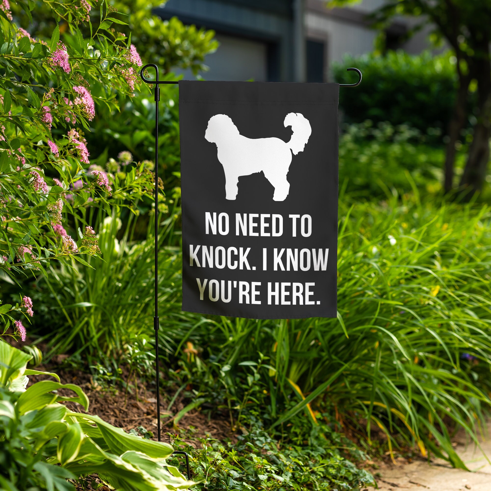 Cockapoo Inside Sign Cockapoo Garden Flag Yard Sign Art Banner Cockapoo Gift Lover Outdoor ...