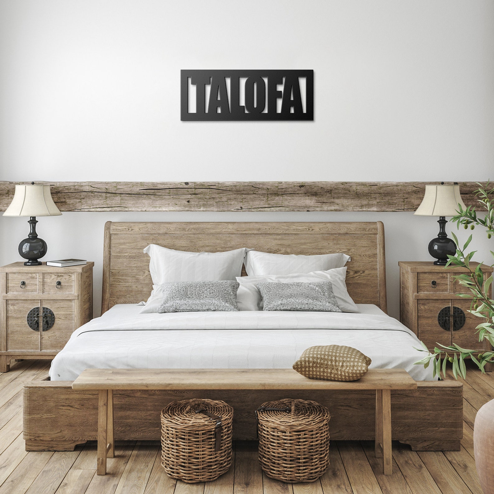 Talofa Metal Sign Samoan Wall Art Plaque Samoa Front Home Decor Porch ...