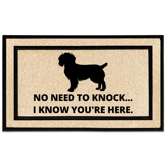 No Need to Knock I Know You Are Here Funny Boykin Spaniel Dog