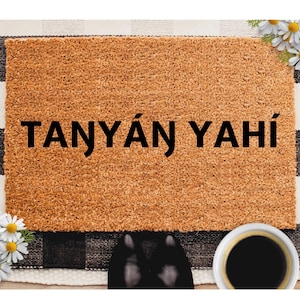 Lakota Welcome Doormat Outdoor Rug Coir Door Mat Lakota Home Decor Porch Gifts Christmas Housewarming Decoration