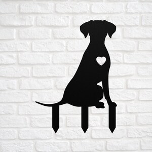 Personalized Rhodesian Ridgeback Garden Statue Stake, Custom Rhodesian ...