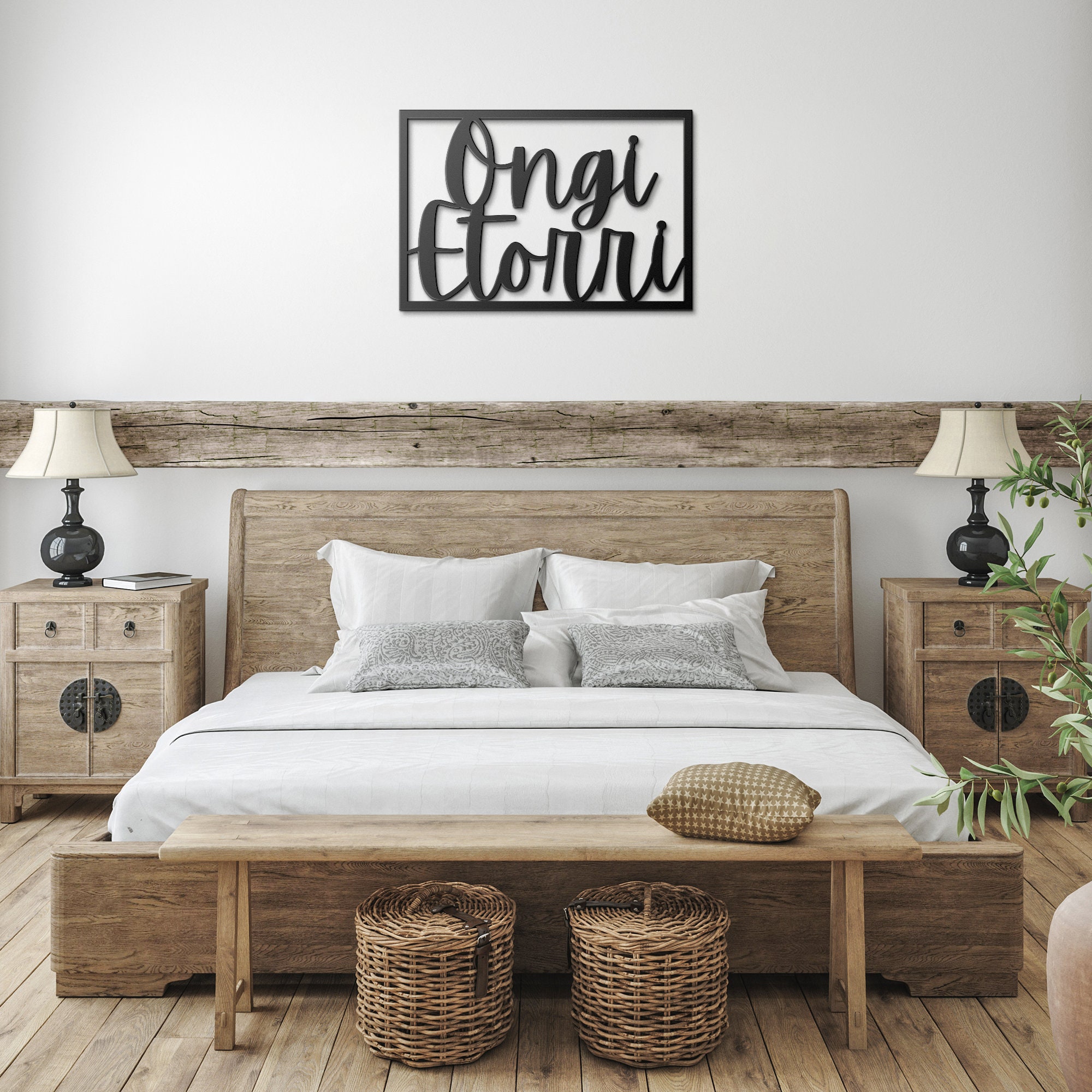 Basque Welcomesign Basque Welcome Metal Sign Ongi Etorri Wall Art Spain France Door Mat ...