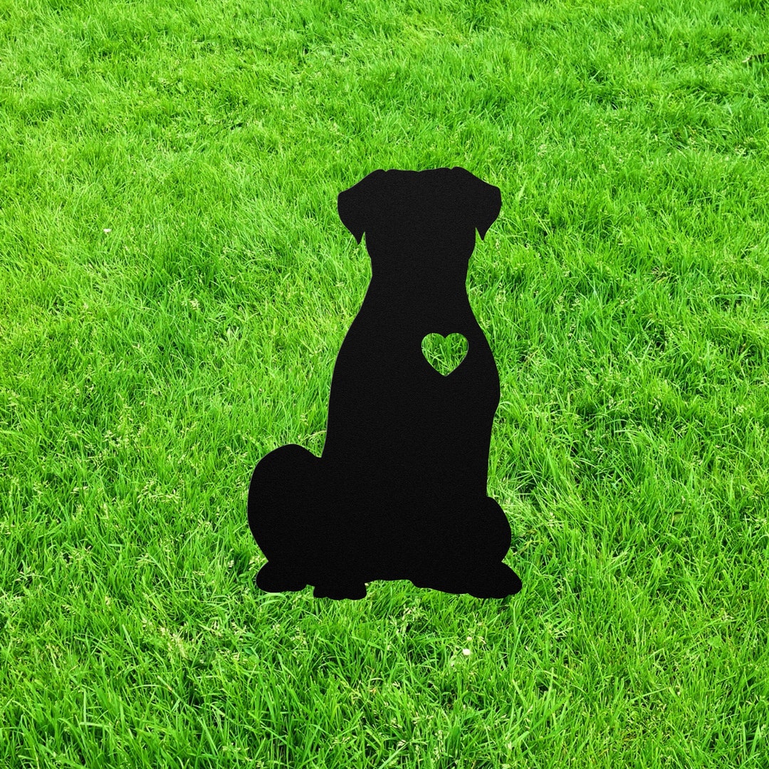 Personalized Cane Corso Garden Statue Stake, Custom Cane Corso Outdoor