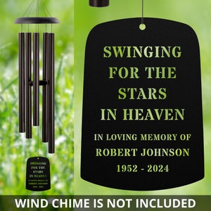 Softball Wind Chime Sail Softball Memorial Softball Loss Gift Sympathy Bereavement Listen To The Wind Condolence