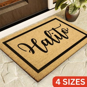Choctaw Welcome Doormat Outdoor Rug Coir Door Mat Choctaw Home Decor Porch Gifts Christmas Housewarming Decoration