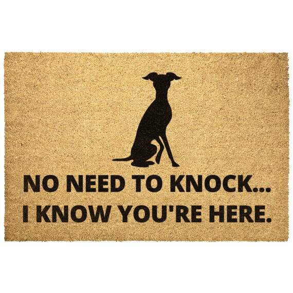 Greyhound doormat clearance