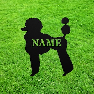 Poodle Figurine Poodle Figure Poodle Statue Poodle Miniature Poodle Silhouette Poodle Sculpture Tiny Mini Vintage Poodle