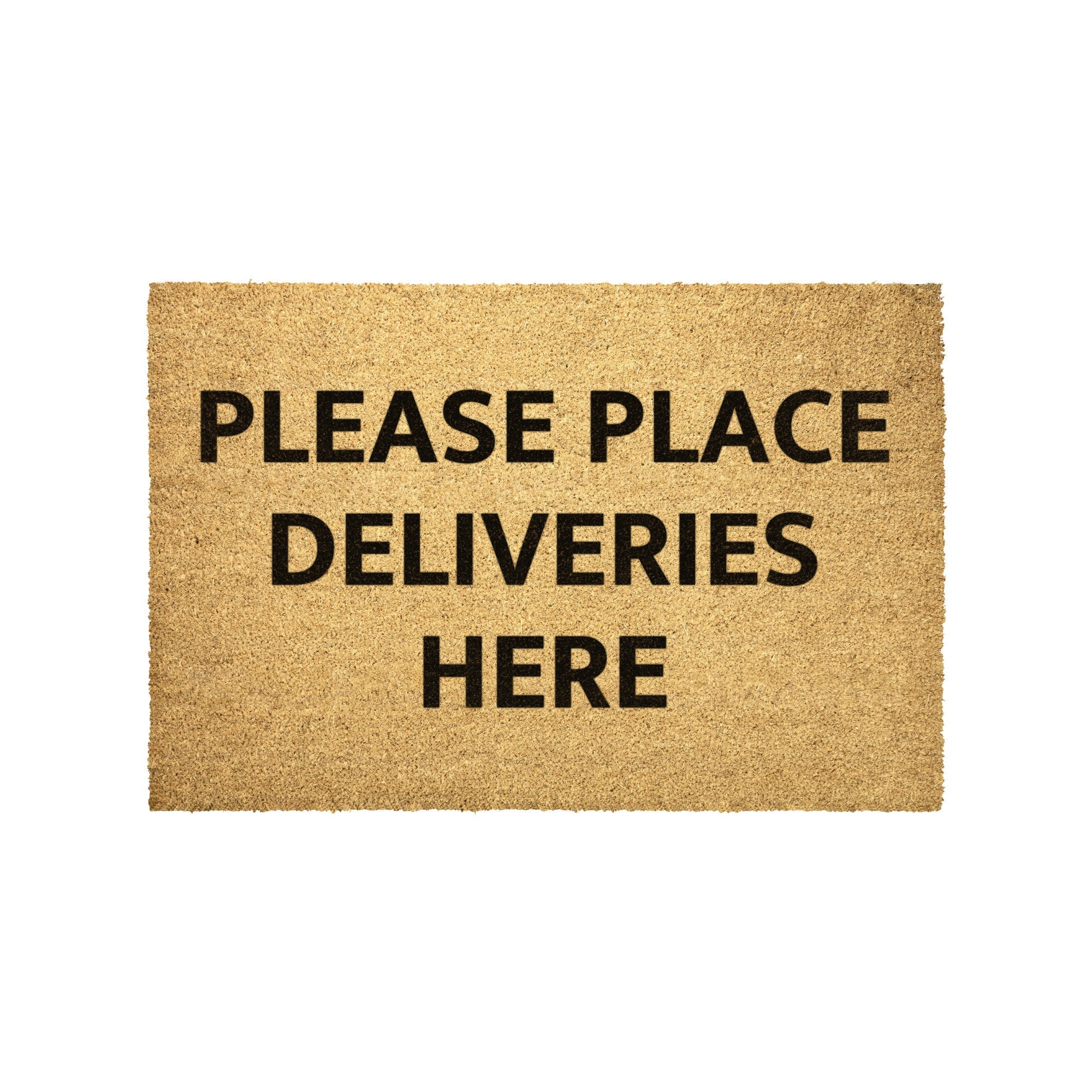 Leave Dixxon Delivery Here Outdoor Welcome Mat