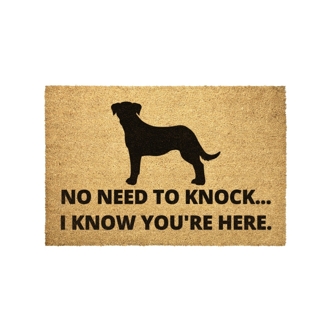 Cur Gift Mountain Cur Gift, Mountain Cur Doormat Door Mat Outdoor Rug Mountain ...
