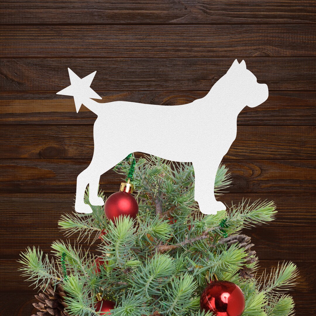 Cane Corso Tree Topper Christmas Holiday Decoration Ornament Dog Gift Ideas, Cane Corso Decor