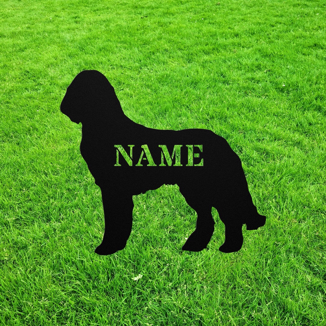 Standard Poodle Yard Statue Standard Poodle Memorial Wind Chime Outdoor