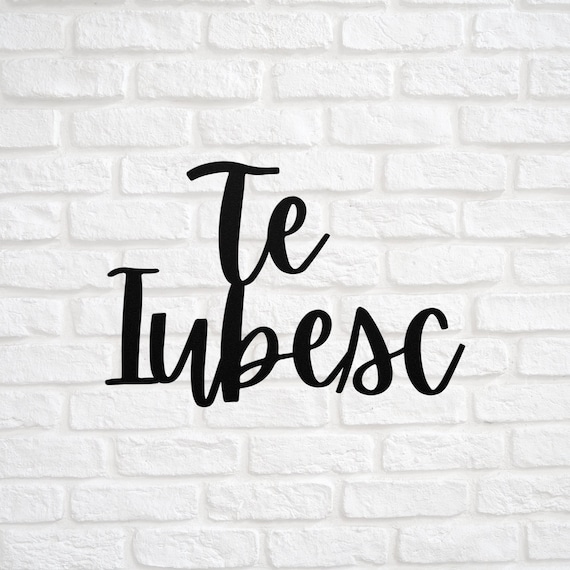 I Love You In Romanian