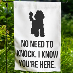 Labradoodle Garden Flag Yard Sign Art Banner Labradoodle Gift Lover Outdoor Decor Lawn Decoration Welcome Front Porch Dog Flag