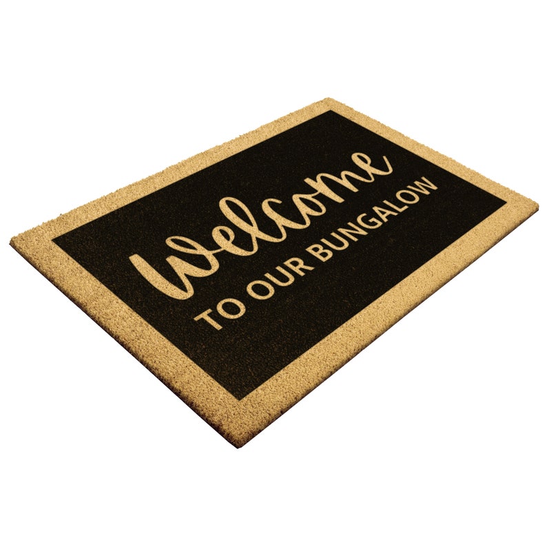 Welcome To Our Bungalow Doormat - Thumbnail 2