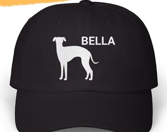 Italian Greyhound Hat Embroidered Hat Personalized Italian Greyhound Dad Cap Italian Greyhound Mom Dad Birthday Christmas Gifts