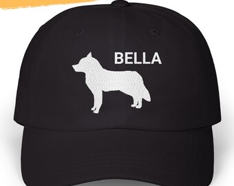 Husky Hat Embroidered Hat Personalized Husky Dad Cap Husky Mom Dad Birthday Christmas Gifts