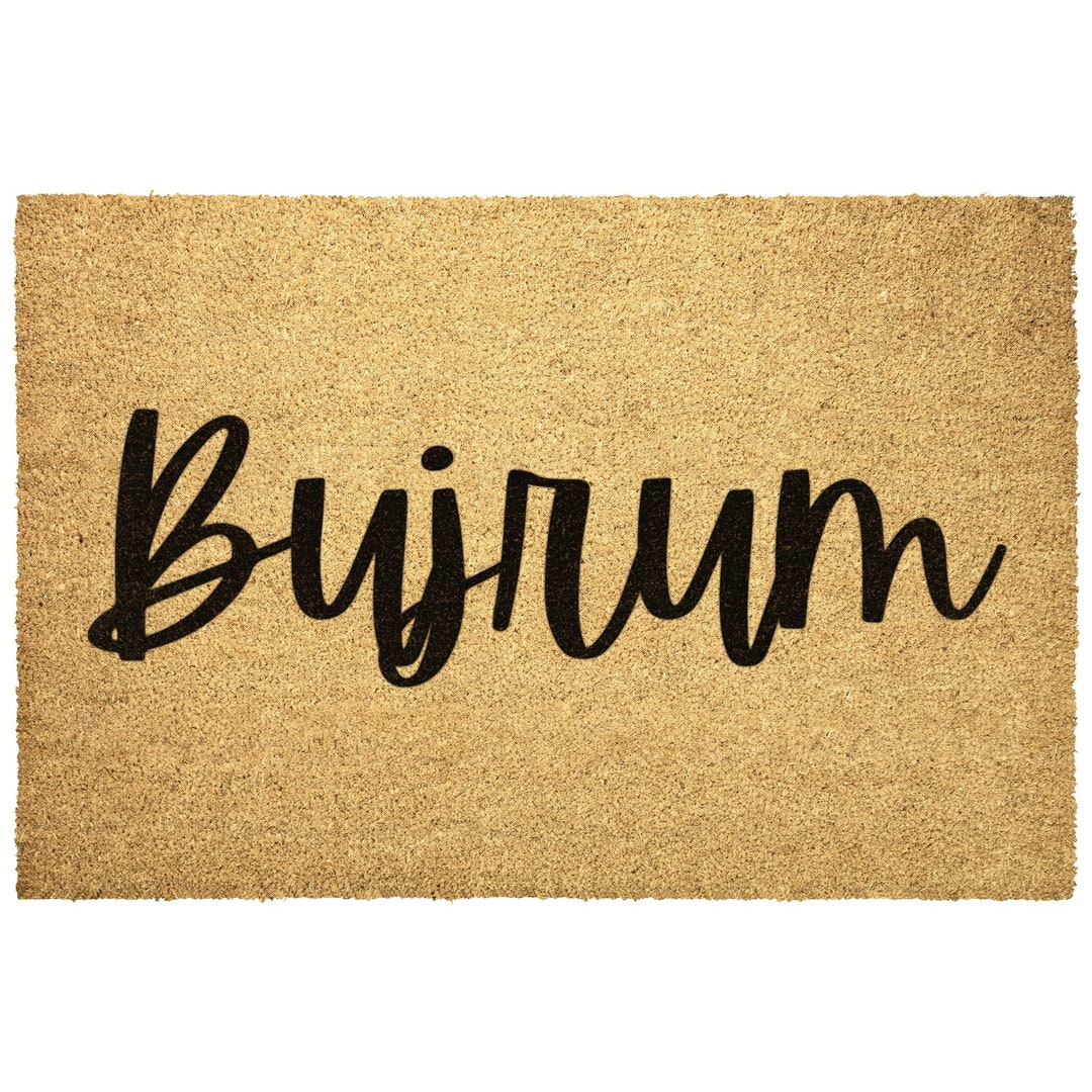 Welcome Bujrum Doormat Bosnian Outdoor Rug - Etsy