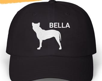 Pitbull Hat Embroidered Hat Personalized Pitbull Dad Cap Pitbull Mom Dad Birthday Christmas Gifts