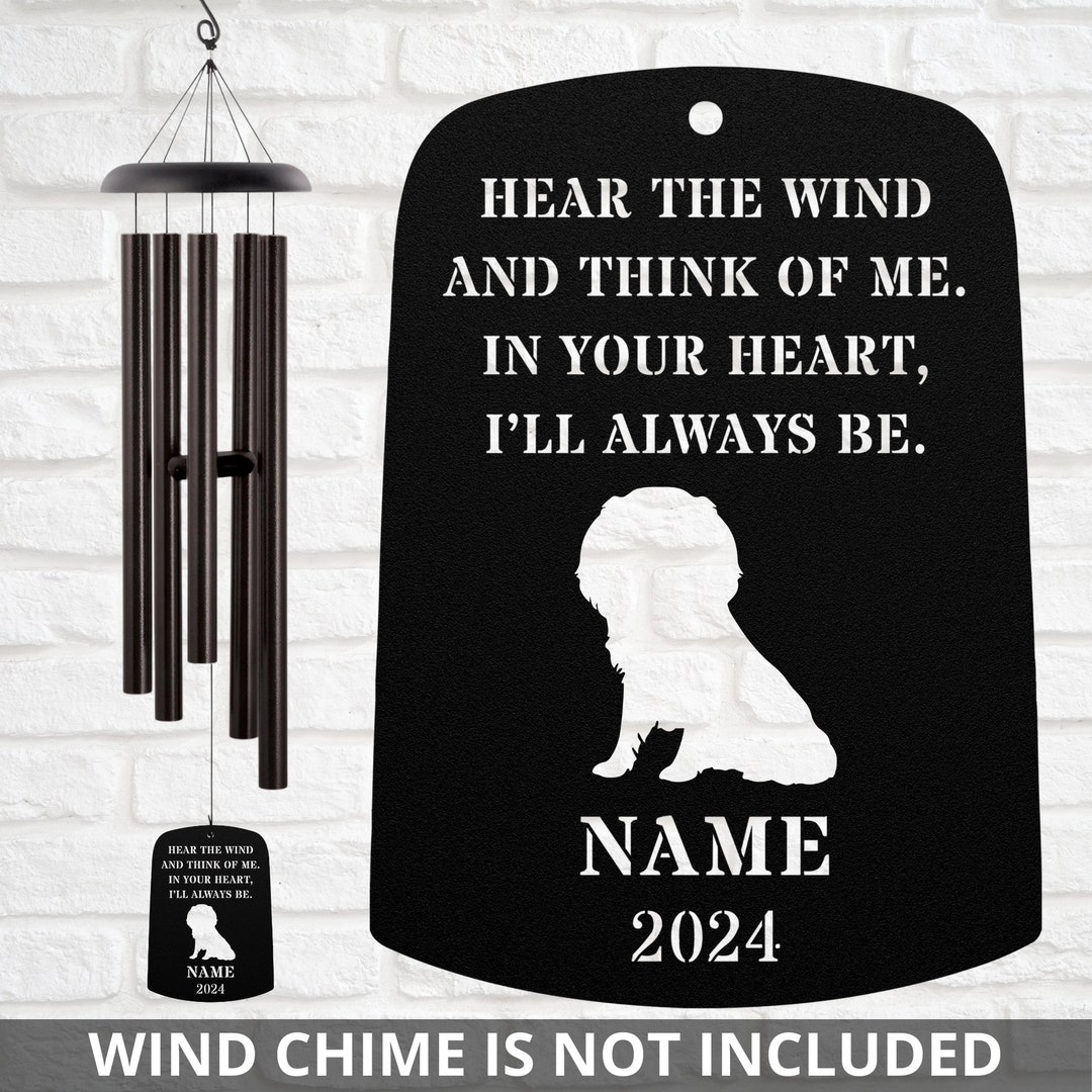Cavalier King Charles Spaniel Wind Chime Sail Cavalier Charles Spaniel ...