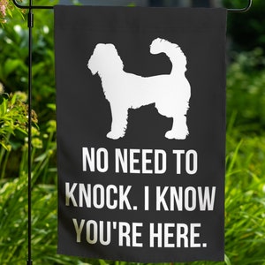 Australian Labradoodle Garden Flag Yard Sign Art Banner Australian Labradoodle Gift Lover Outdoor Decor Lawn Decoration Welcome Front Porch