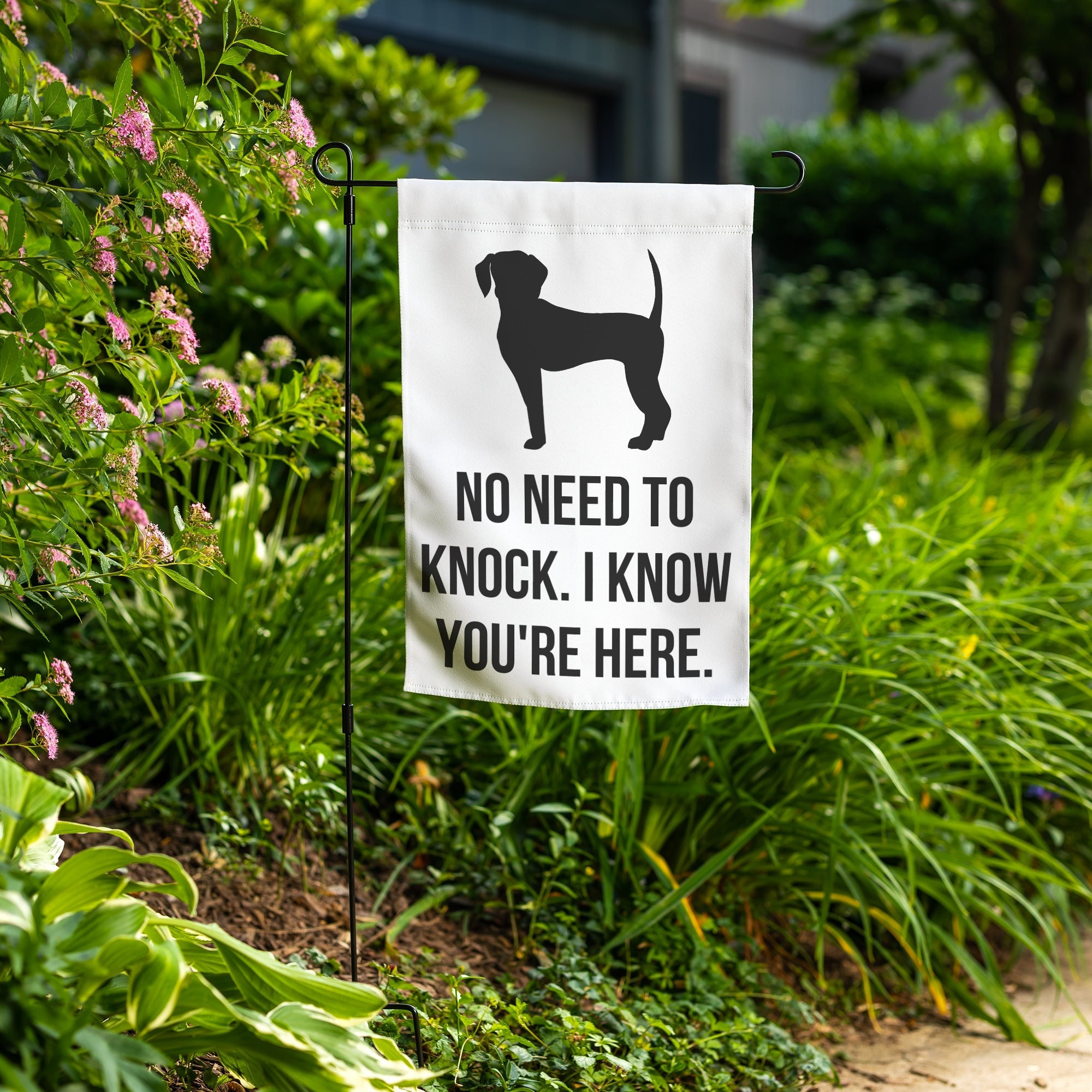 Beagle Garden Flag Yard Sign Art Banner Beagle Gift Lover Outdoor Decor ...