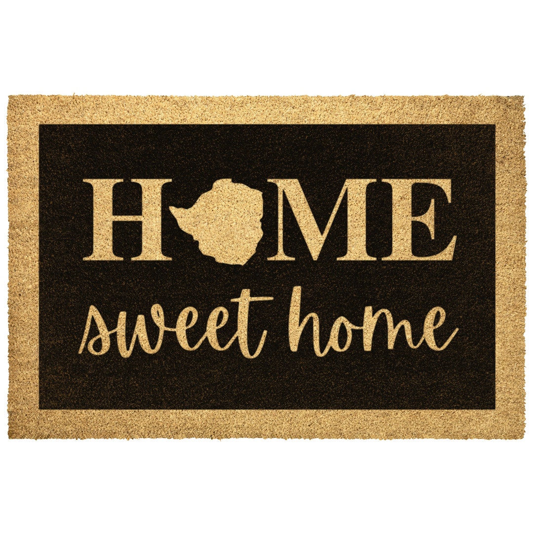 Zimbabwe Doormat Harare Outdoor Rug Coir Door Mat Decor Housewarming