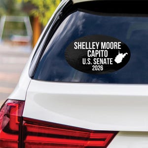 Shelley Moore Capito For West Virginia U.S. Senate 2026 Sticker Bumper Vote Shelley Moore Capito Republican 2026 Elections Race