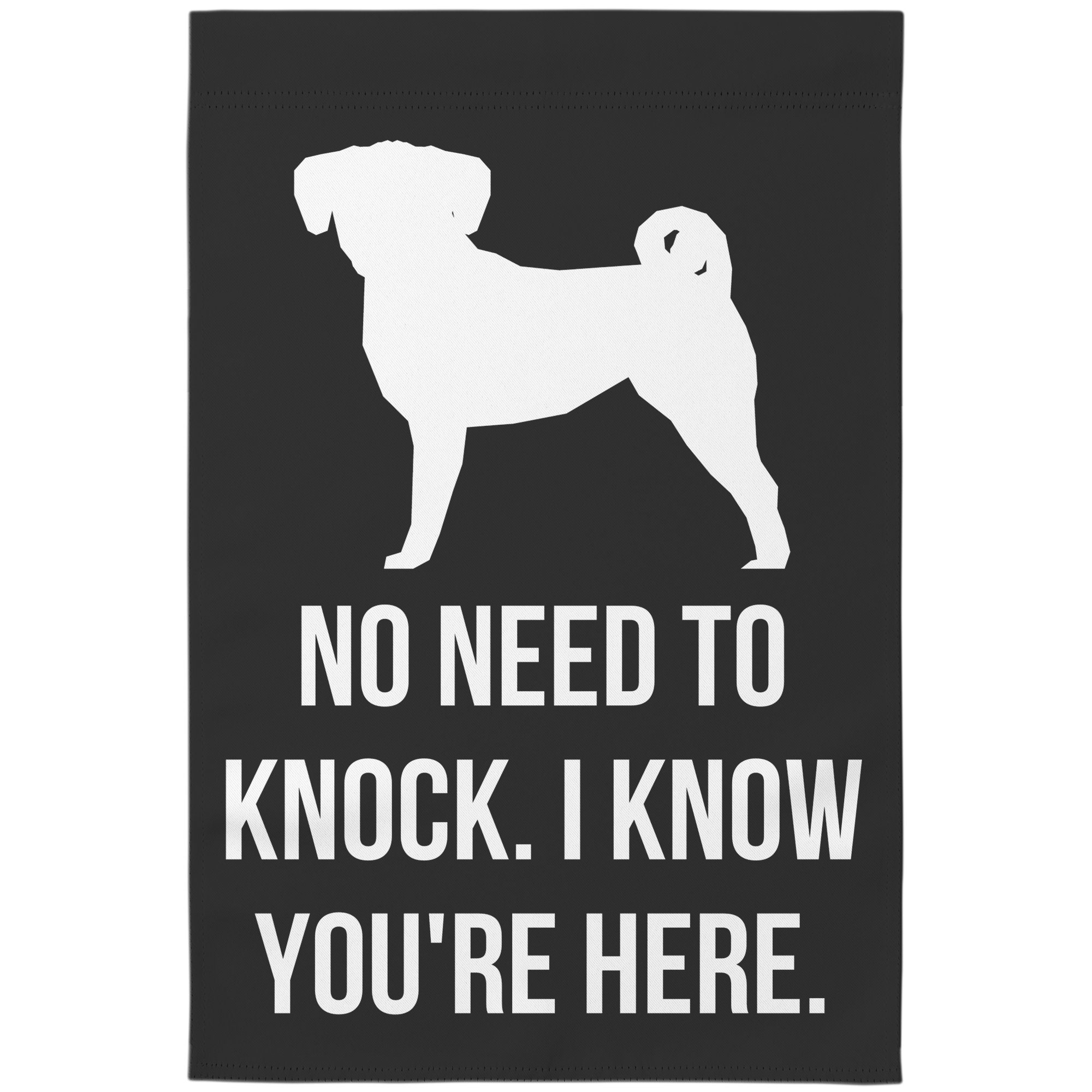 Puggle Sign Puggle Garden Flag Yard Sign Art Banner Pug Beagle Mix Gift Lover ...