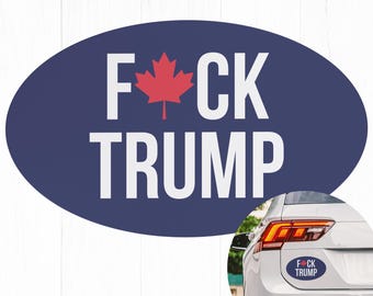 Anti Trump Car Magnet Bumper F Trump Anti Trump Automotive Window Car Magnet