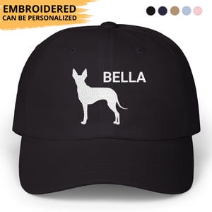 Toy Manchester Terrier Hat Embroidered Hat Personalized Toy Manchester Terrier Dad Cap Mom Dad Birthday Christmas Gifts