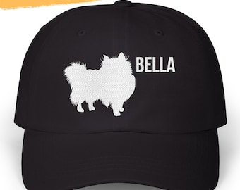Pomeranian Hat Embroidered Hat Personalized Pomeranian Dad Cap Pomeranian Mom Dad Birthday Christmas Gifts