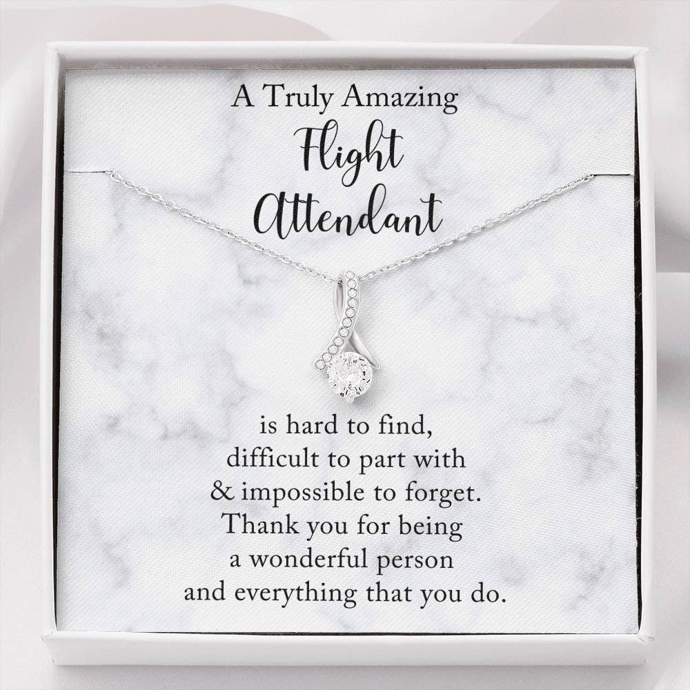 Flight Attendant Gift Gift for Flight Attendant Necklace Etsy