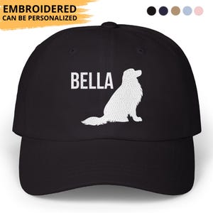 Golden Retriever Hat Embroidered Hat Personalized Golden Retriever Dad Cap Golden Retriever Mom Dad Birthday Christmas Gifts