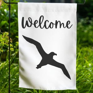 Albatross Garden Flag Banner Yard Sign Decor Housewarming Home Summer Winter Christmas House Gift