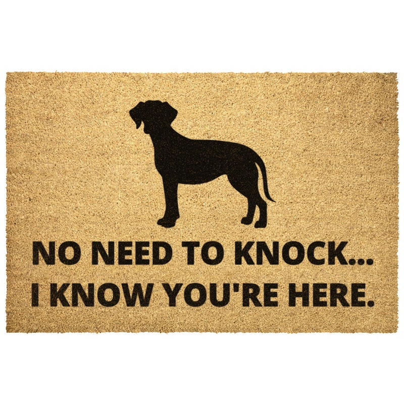 Gold Leopard Door Mat main image 1