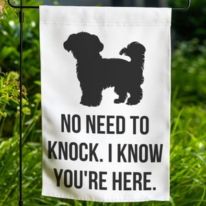 Havapoo Garden Flag Yard Sign Art Banner Havapoo Gift Lover Outdoor Decor Lawn Decoration Welcome Front Porch Dog Flag