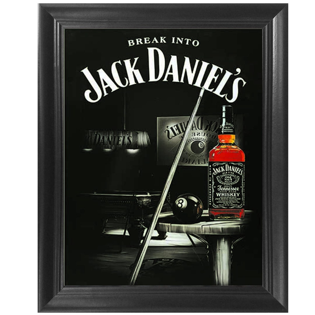 jack-daniels-whiskey-3d-poster-wall-art-decor-framed-print-14-5x18-5