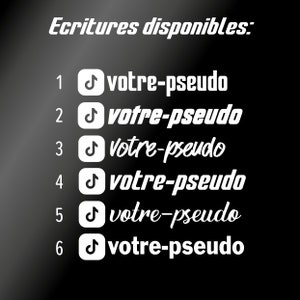 Optez pour nos étiquettes pour vitres de voiture ou moto, avec votre pseudo Facebook ou TikTok en personnalisation. Affichez votre présence en ligne avec nos étiquettes adhésives, conçues pour durer et impressionner.