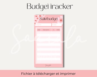 Budget tracker | Budget monitoring | budget binder and envelopes | A4 PDF to print