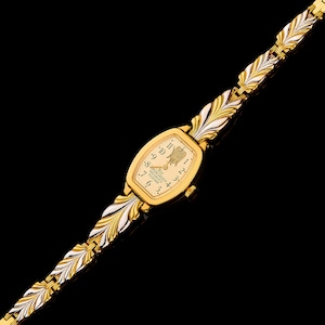 Vintage women's cocktail gold-plated watches. Soviet Watch Ladies CHAIKA. Women's Soviet watch Vintage watch Chaika 17 jewels. New watch.