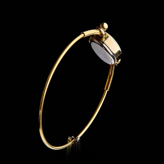 Small women's cocktail watch with gilding. Vintag… - image 4