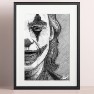 Joker - Joaquin Phoenix - Wydruki