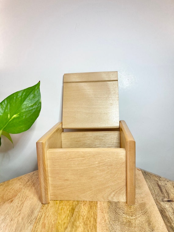 Bathroom Storage Box Bamboo Rispa