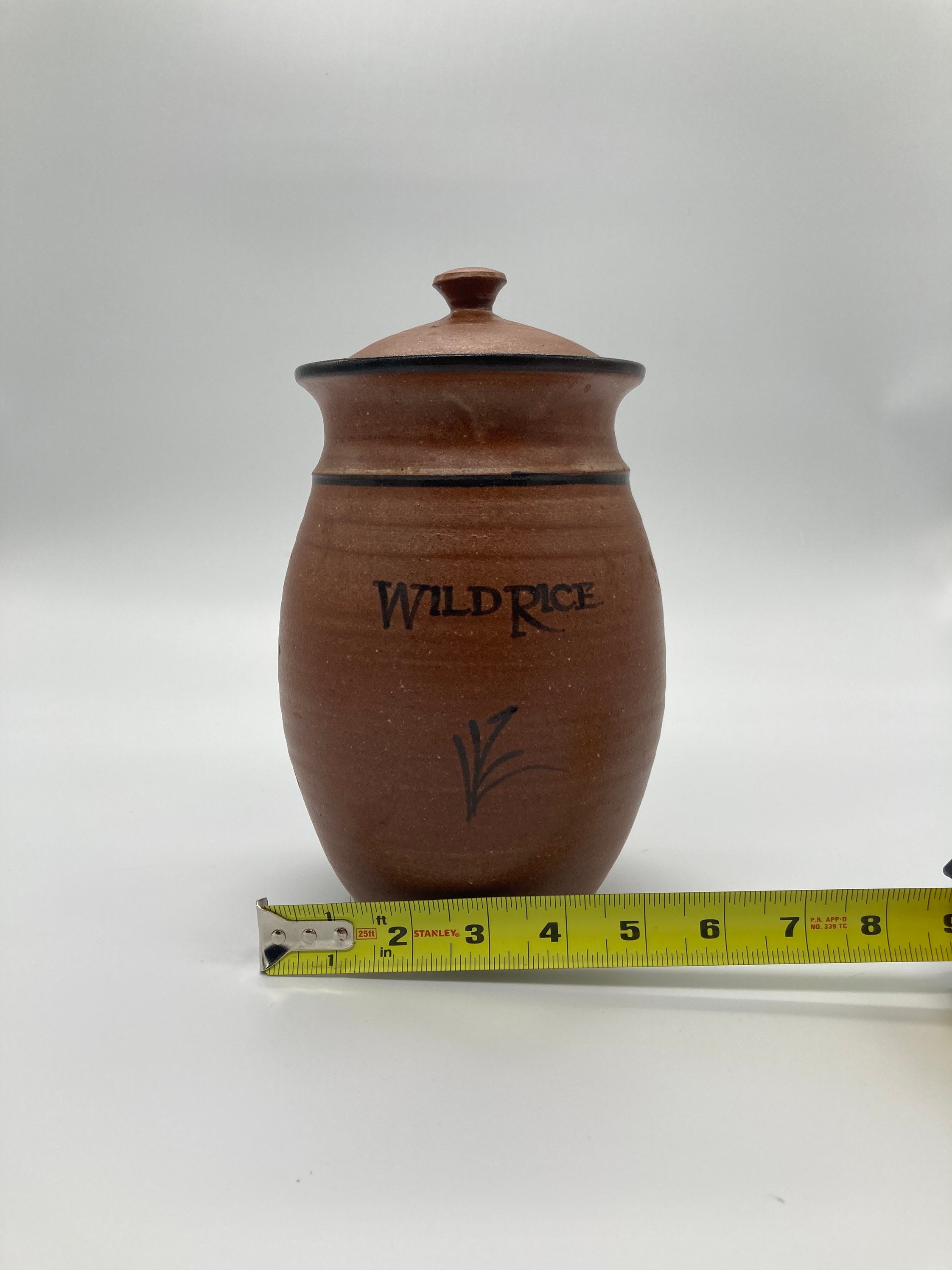TYRLIBRIA Ceramic Rice Container, Ceramic Rice Cylinder
