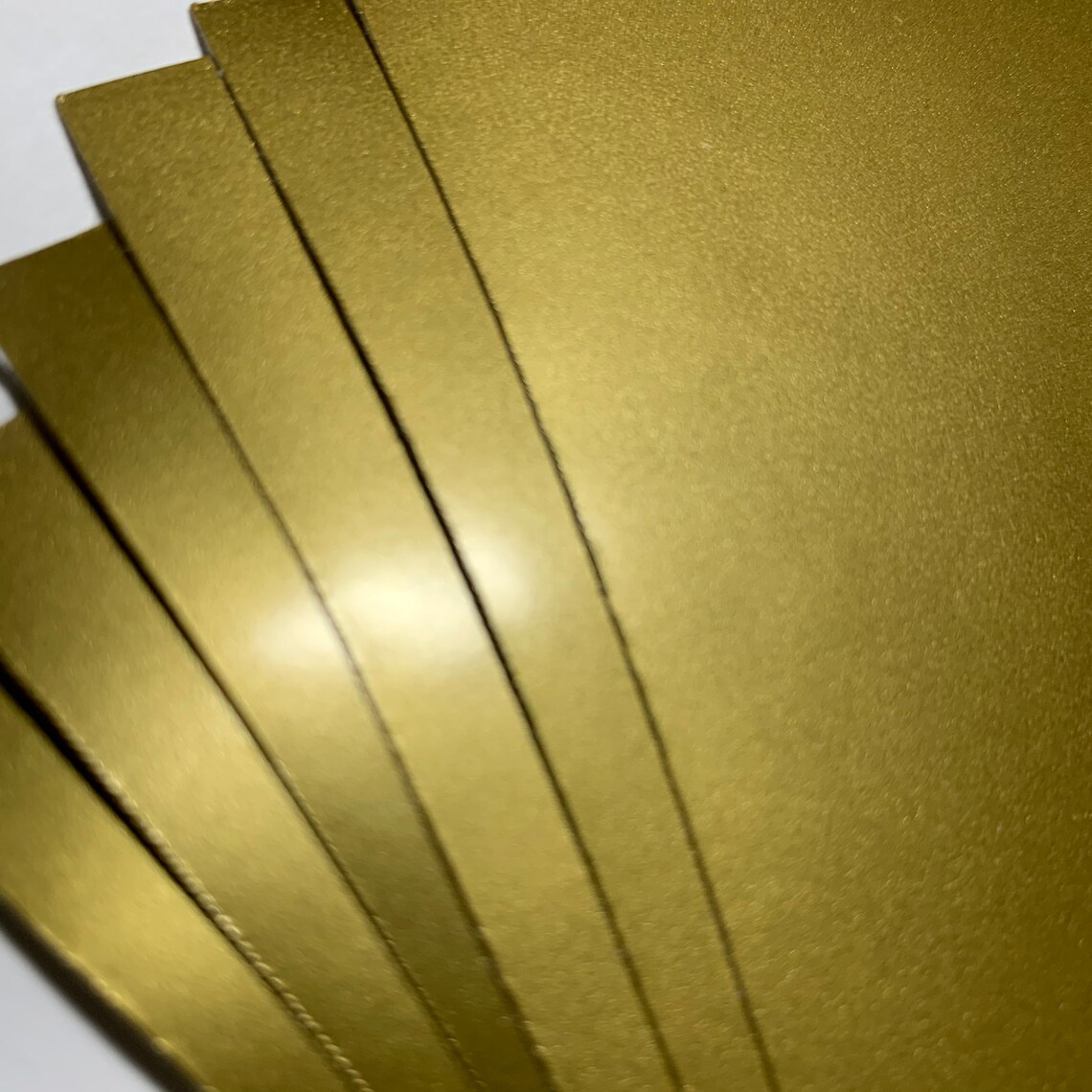 Gold Oracal 651 Vinyl Sheets 12x12 Etsy