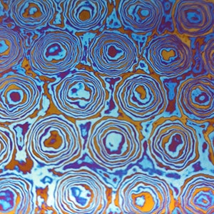 Mokuti plate,Raindrop 3alloys.2.5mm thickness