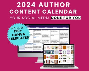 2024 Author Content Calendar