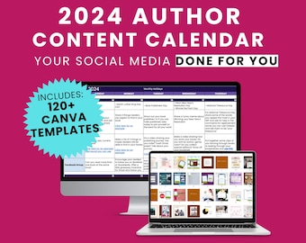 2024 Author Content Calendar